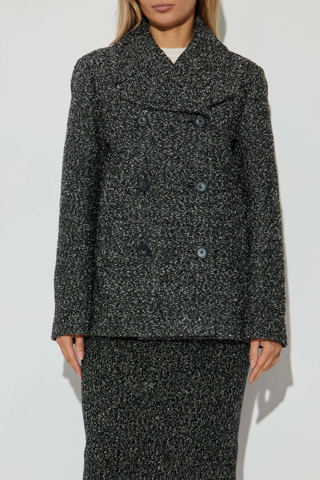 VIP【送料関税込】SPORTMAX WOOL DOUBLE-BREASTED COAT SPORTMAX Orense Wool & Cashmere Double Face Wrap Coat